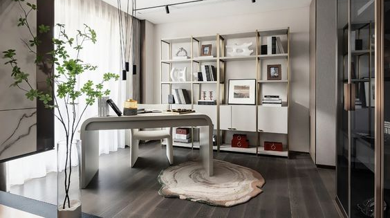 書房軟裝設(shè)計講究“亮、雅、靜”