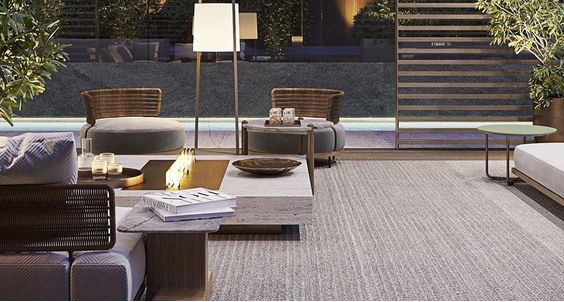 自然與住家結(jié)合的現(xiàn)代風庭園