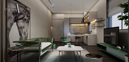 陜西西安宏基酒店公寓設(shè)計