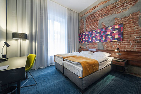 主題酒店設計之臥室墻面設計